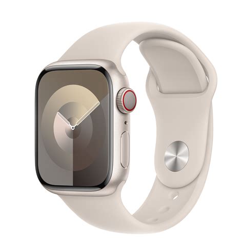 apple watch series 9 sport band starlight